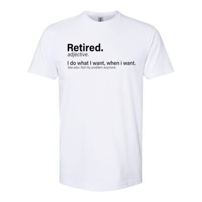 Retired Definition Softstyle CVC T-Shirt