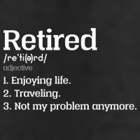 Retired Definition Funny 15oz Campfire Ceramic Mug