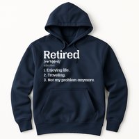 Retired Definition Funny Hoodie