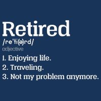 Retired Definition Funny Baby Bodysuit