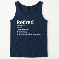 Retired Definition Funny Tank Top