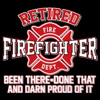 Retired Firefighter Been There Done That Impact Tech Backpack