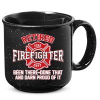 Retired Firefighter Been There Done That 15oz Campfire Ceramic Mug