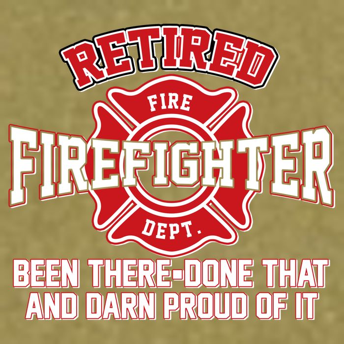 Retired Firefighter Been There Done That Garment-Dyed Women's Muscle Tee