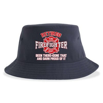 Retired Firefighter Been There Done That Sustainable Bucket Hat