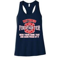 Retired Firefighter Been There Done That Womens Tank Top