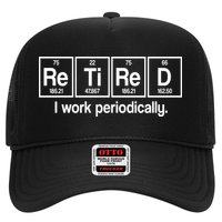 Retired I Work Periodically Periodic Table Elements Trucker Hat