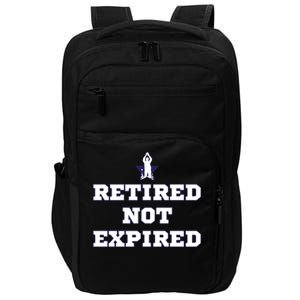 Retired Not Expired Impact Tech Backpack