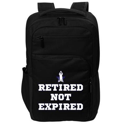 Retired Not Expired Impact Tech Backpack