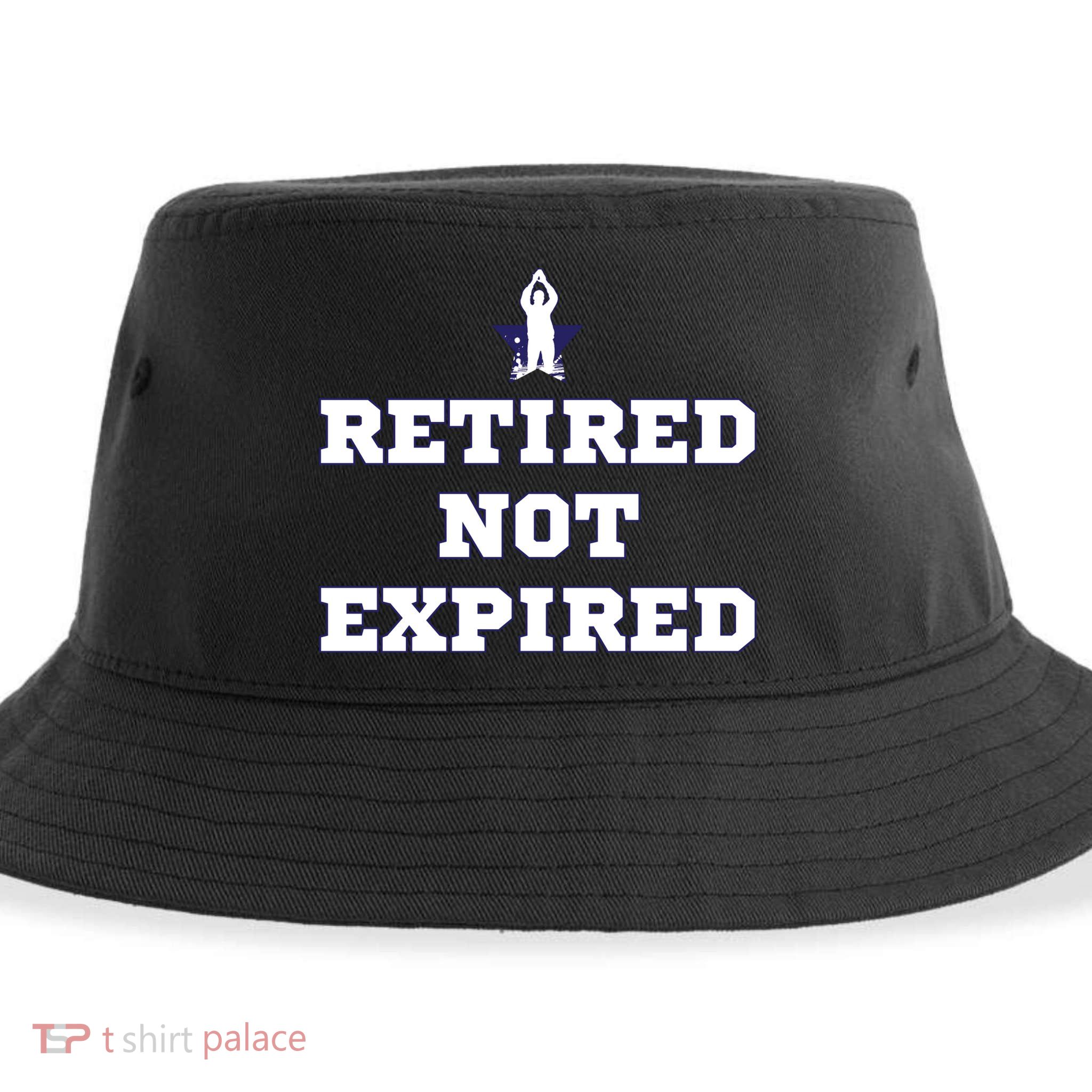 Retired Not Expired Sustainable Bucket Hat