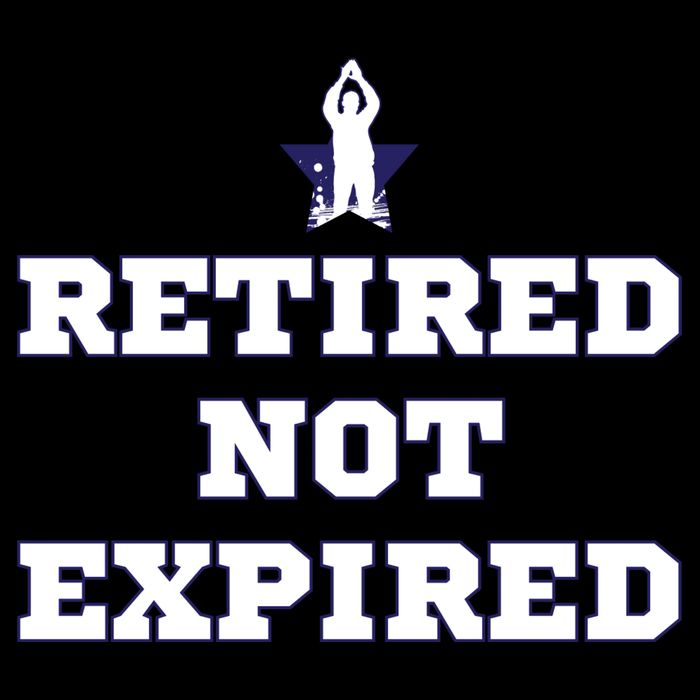 Retired Not Expired Youth Performance Sprint T-Shirt