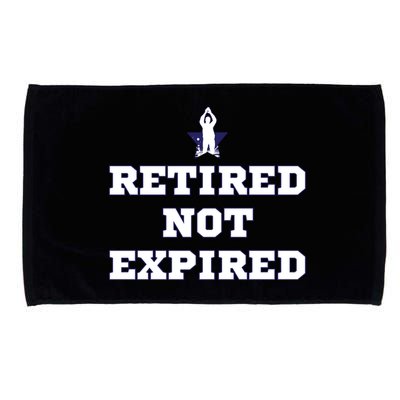 Retired Not Expired Microfiber Hand Towel