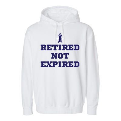 Retired Not Expired Garment-Dyed Fleece Hoodie