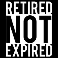 Retired Not Expired Funny Backpack
