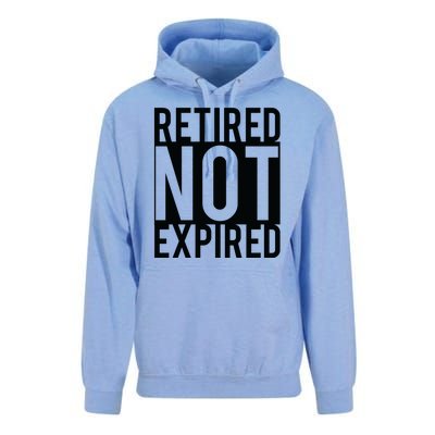 Retired Not Expired Funny Unisex Surf Hoodie