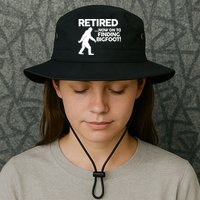 Retired Now On To Finding Bigfoot Bucket Hat