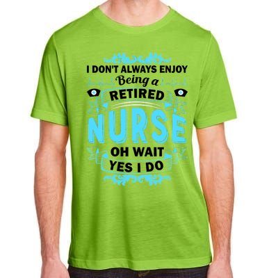 Retired Nurse Adult ChromaSoft Performance T-Shirt