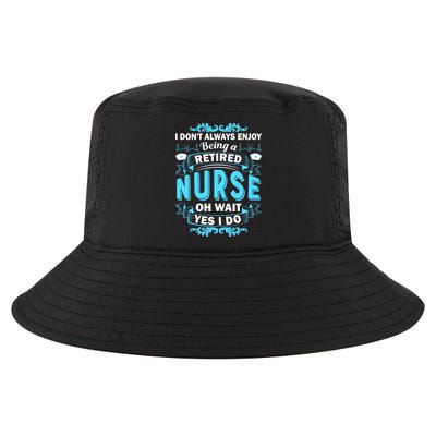 Retired Nurse Cool Comfort Performance Bucket Hat