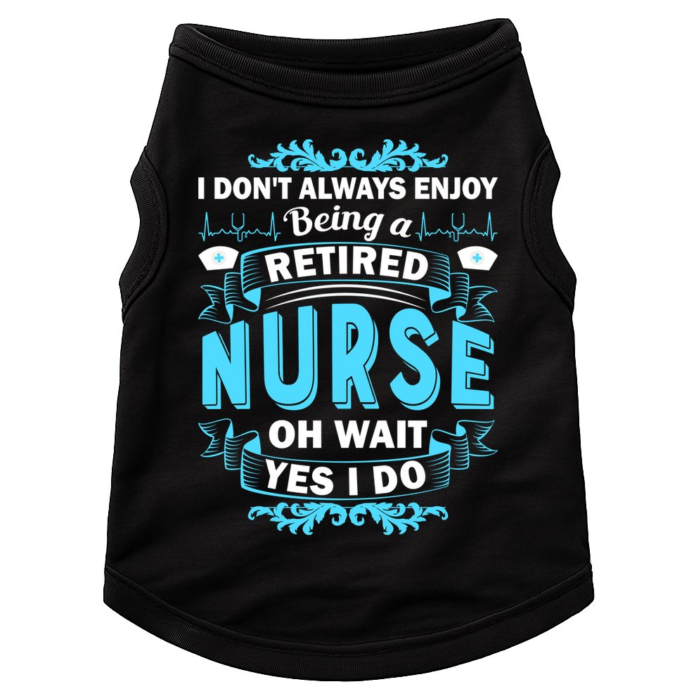 Retired Nurse Doggie Tank
