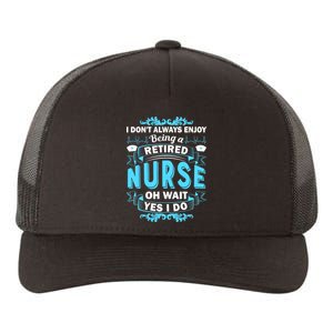 Retired Nurse Yupoong Adult 5-Panel Trucker Hat