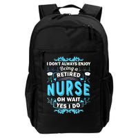 Retired Nurse Daily Commute Backpack