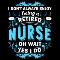 Retired Nurse Button