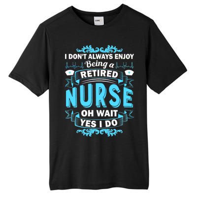 Retired Nurse Tall Fusion ChromaSoft Performance T-Shirt