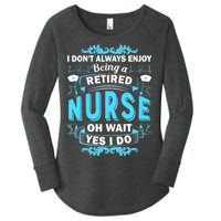 Retired Nurse Women's Perfect Tri Tunic Long Sleeve Shirt