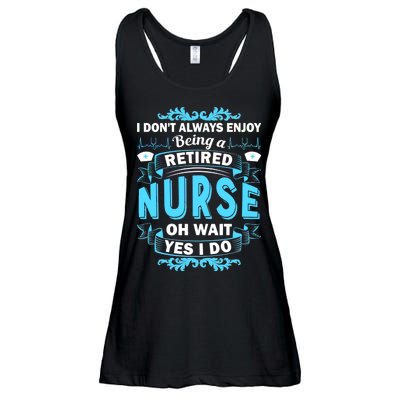 Retired Nurse Ladies Essential Flowy Tank