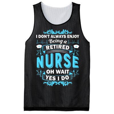 Retired Nurse Mesh Reversible Basketball Jersey Tank