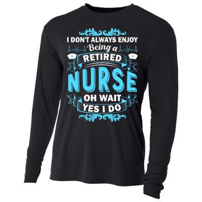 Retired Nurse Cooling Performance Long Sleeve Crew