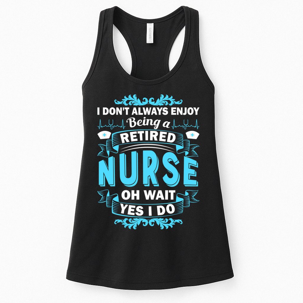 Retired Nurse Womens Tank Top