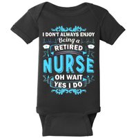 Retired Nurse Baby Bodysuit