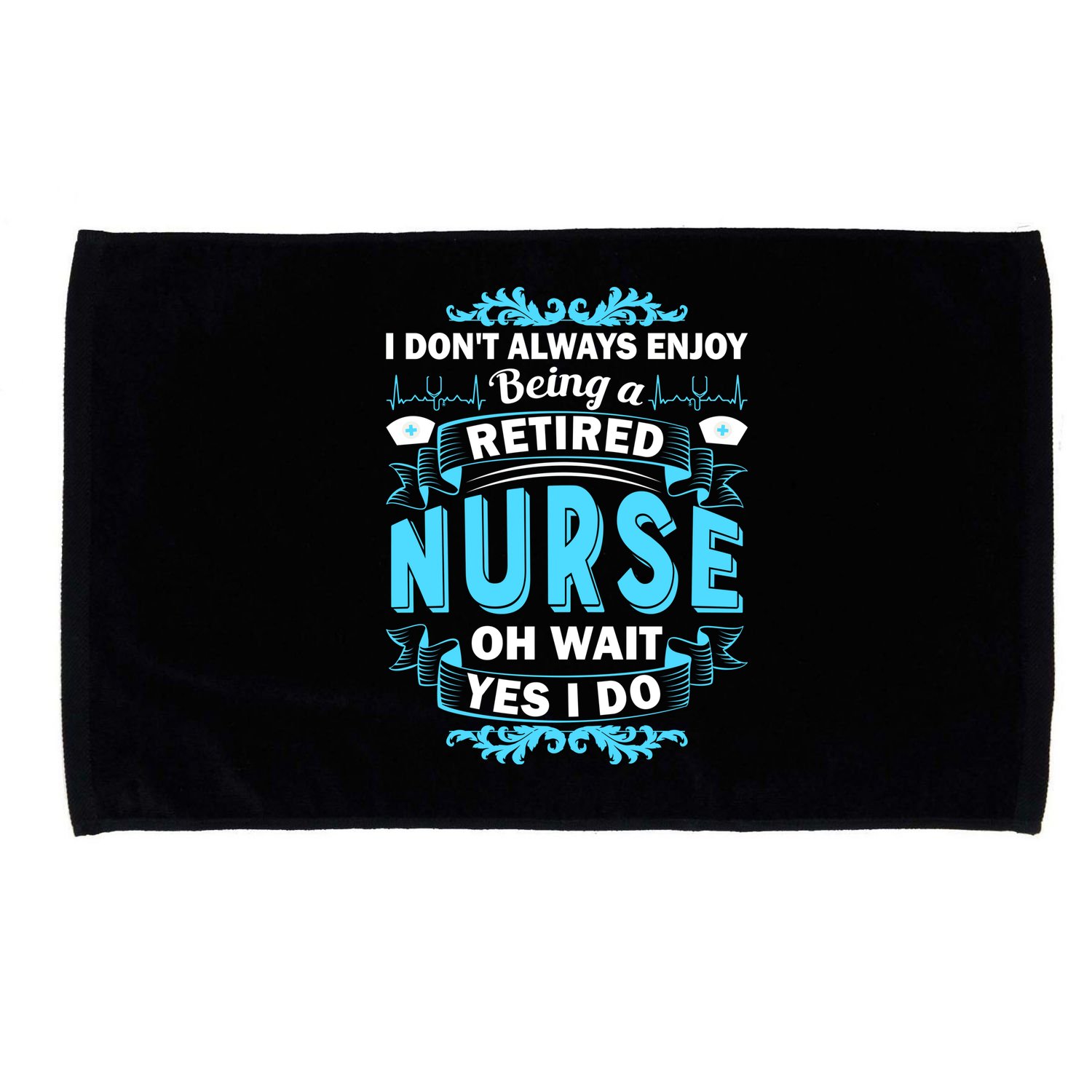 Retired Nurse Microfiber Hand Towel