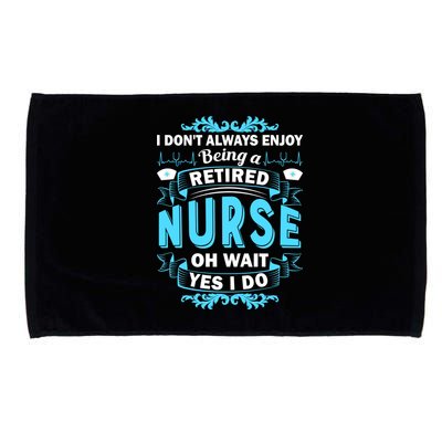 Retired Nurse Microfiber Hand Towel