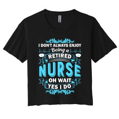 Retired Nurse Crop Top