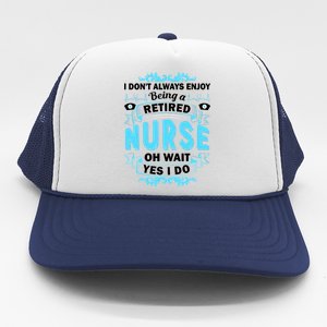 Retired Nurse Trucker Hat