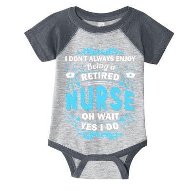 Retired Nurse Infant Baby Jersey Bodysuit