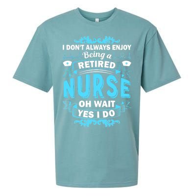 Retired Nurse Sueded Cloud Jersey T-Shirt