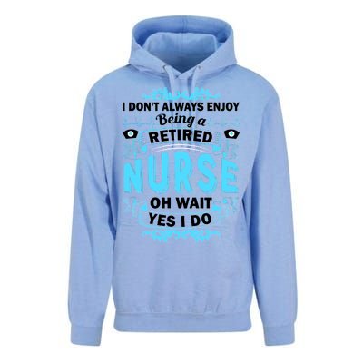 Retired Nurse Unisex Surf Hoodie