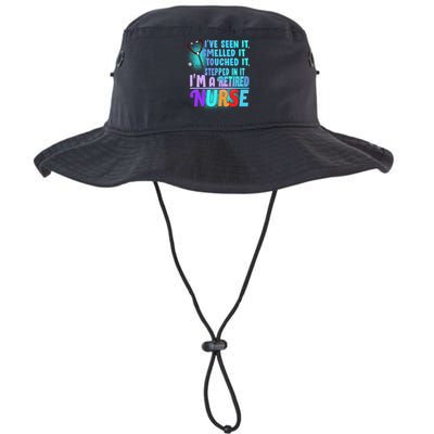 Retired Nurse Seen Smelled Touch Stepped In It Bucket Hat