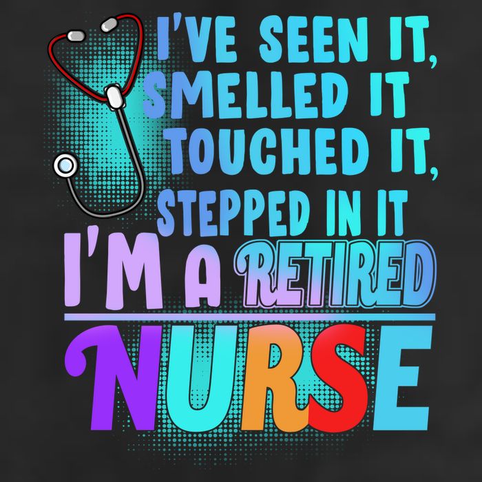 Retired Nurse Seen Smelled Touch Stepped In It Golf Towel