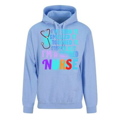 Retired Nurse Seen Smelled Touch Stepped In It Unisex Surf Hoodie