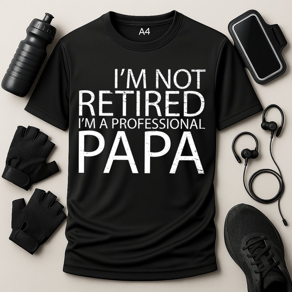 Retired Professional Papa Cooling Performance Crew T-Shirt