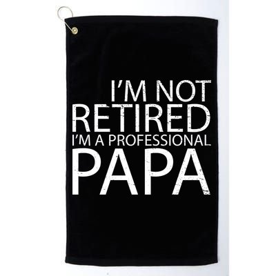 Retired Professional Papa Golf Towel