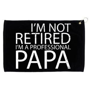 Retired Professional Papa Grommeted Golf Towel