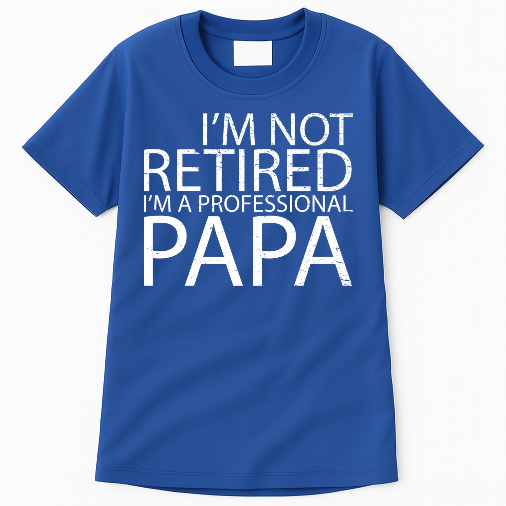 Retired Professional Papa Tall T-Shirt