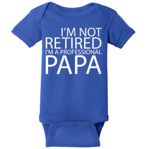 Retired Professional Papa Baby Bodysuit