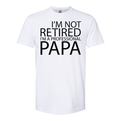 Retired Professional Papa Softstyle® CVC T-Shirt