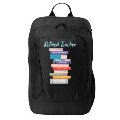 Retired Teacher City Backpack